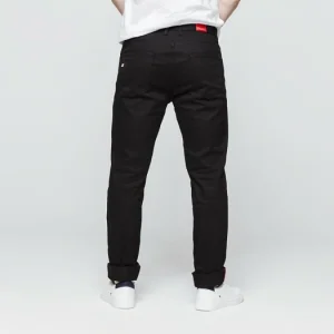 boutiqued pas cher 1083 JEANS AJUSTE 103 Coton Bio Filidenim Flex Uni Noir Homme 10