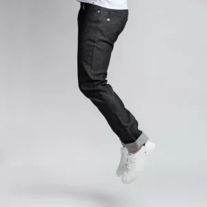 1083 JEANS AJUSTE 103 Coton Bio Superdenim Flex Noir Brut Homme Protections acheteurs 9