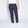 1083 JEANS VELOTAF AJUSTE 103 RACER Coton Bio Superdenim Flex Indigo Brut destockage 16