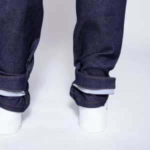 1083 JEANS VELOTAF AJUSTE 103 RACER Coton Bio Superdenim Flex Indigo Brut destockage 15