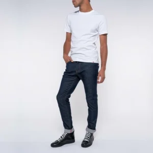 1083 JEANS SLIM 104 FUSELE Coton Bio Filidenim Flex Bleu Homme beauté 11