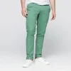1083 CHINO AJUSTE 163 Coton Bio Filidenim Flex Uni Vert Tilleul Homme mode 20