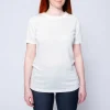 1083 T-SHIRT DROIT 306 SPLICE Lin Ecru Mixte l'unique style 22