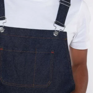 outlet 1083 SALOPETTE DROITE 571 Coton Bio Superdenim Flex Indigo Brut Unisexe 20