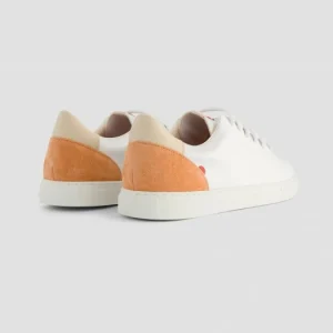 1083 SNEAKERS BASSES 912 Cuir Blanc/antique Unisexe Authentic Original licence 8