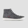 REMISE allant jusqu. 1083 SNEAKERS MONTANTES 951 Cuir Gris Chine Unisexe 14