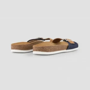 1083 SANDALES 922 Coton Bio Cuir Superdenim/camel Unisexe offre spéciale 12