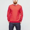 1083 SWEAT 303 BOB LA GENTLE FACTORY Coton Recycle Rouge Homme online boutique 17